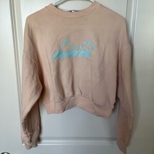 Levi’s cropped sweatshirt